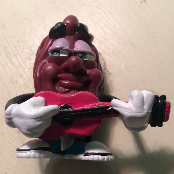 California Raisins figurine ~ Guitar playing Raisin ~ 1988 - Picture 5 of 5